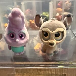 Flocked Disney Doorables Plush Toy Set